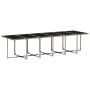 Set comedor de jardín 17 pzas y cojines ratán sintético gris de vidaXL, Conjuntos de jardín - Ref: Foro24-3277951, Precio: 94...