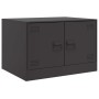 Mesa de centro acero negro 67x50x44 cm de vidaXL, Mesas de centro - Ref: Foro24-841727, Precio: 66,89 €, Descuento: %
