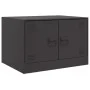 Mesa de centro acero negro 67x50x44 cm de vidaXL, Mesas de centro - Ref: Foro24-841727, Precio: 66,26 €, Descuento: %
