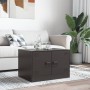 Mesa de centro acero negro 67x50x44 cm de vidaXL, Mesas de centro - Ref: Foro24-841727, Precio: 66,89 €, Descuento: %