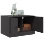 Mesa de centro acero negro 67x50x44 cm de vidaXL, Mesas de centro - Ref: Foro24-841727, Precio: 66,89 €, Descuento: %