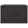 Mesa de centro acero negro 67x50x44 cm de vidaXL, Mesas de centro - Ref: Foro24-841727, Precio: 66,26 €, Descuento: %