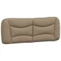 Cama con colchón cuero sintético capuchino 140x190 cm de vidaXL, Camas y somieres - Ref: Foro24-3208721, Precio: 408,21 €, De...