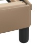 Cama con colchón cuero sintético capuchino 140x200 cm de vidaXL, Camas y somieres - Ref: Foro24-3208728, Precio: 457,20 €, De...