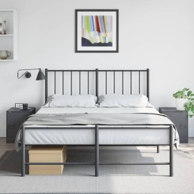 Mesitas de noche 2 unidades gris antracita 34,5x39x44 cm de vidaXL, Mesitas de noche - Ref: Foro24-841612, Precio: 63,83 €, D...