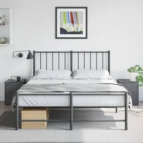 Mesitas de noche 2 unidades gris antracita 34,5x39x44 cm de vidaXL, Mesitas de noche - Ref: Foro24-841612, Precio: 63,21 €, D...