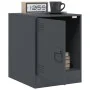 Mesitas de noche 2 unidades gris antracita 34,5x39x44 cm de vidaXL, Mesitas de noche - Ref: Foro24-841612, Precio: 63,21 €, D...