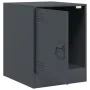 Mesitas de noche 2 unidades gris antracita 34,5x39x44 cm de vidaXL, Mesitas de noche - Ref: Foro24-841612, Precio: 63,21 €, D...