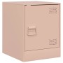 Mesitas de noche 2 unidades acero rosa 34,5x39x44 cm de vidaXL, Mesitas de noche - Ref: Foro24-841610, Precio: 63,83 €, Descu...