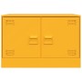 Muebles para TV 2 unidades acero amarillo mostaza 67x39x44 cm de vidaXL, Muebles TV - Ref: Foro24-841638, Precio: 109,32 €, D...