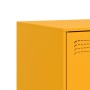 Muebles para TV 2 unidades acero amarillo mostaza 67x39x44 cm de vidaXL, Muebles TV - Ref: Foro24-841638, Precio: 109,32 €, D...