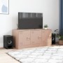 Mueble para TV de acero rosa 99x39x44 cm de vidaXL, Muebles TV - Ref: Foro24-841644, Precio: 88,02 €, Descuento: %