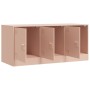 Mueble para TV de acero rosa 99x39x44 cm de vidaXL, Muebles TV - Ref: Foro24-841644, Precio: 88,02 €, Descuento: %