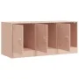 Mueble para TV de acero rosa 99x39x44 cm de vidaXL, Muebles TV - Ref: Foro24-841644, Precio: 85,96 €, Descuento: %