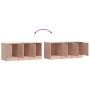 Mueble para TV de acero rosa 99x39x44 cm de vidaXL, Muebles TV - Ref: Foro24-841644, Precio: 88,02 €, Descuento: %