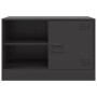 Muebles para TV 2 unidades acero negro 67x39x44 cm de vidaXL, Muebles TV - Ref: Foro24-841692, Precio: 102,16 €, Descuento: %