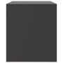 Muebles para TV 2 unidades acero negro 67x39x44 cm de vidaXL, Muebles TV - Ref: Foro24-841692, Precio: 102,16 €, Descuento: %