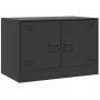 Mueble para TV de acero negro 67x39x44 cm de vidaXL, Muebles TV - Ref: Foro24-841631, Precio: 64,20 €, Descuento: %