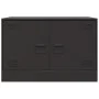 Mueble para TV de acero negro 67x39x44 cm de vidaXL, Muebles TV - Ref: Foro24-841631, Precio: 64,20 €, Descuento: %