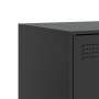 Mueble para TV de acero negro 67x39x44 cm de vidaXL, Muebles TV - Ref: Foro24-841631, Precio: 64,89 €, Descuento: %
