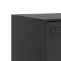 Mueble para TV de acero negro 67x39x44 cm de vidaXL, Muebles TV - Ref: Foro24-841631, Precio: 64,20 €, Descuento: %