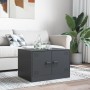 Mesa de centro acero gris antracita 67x50x44 cm de vidaXL, Mesas de centro - Ref: Foro24-841729, Precio: 70,68 €, Descuento: %