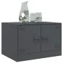 Mesa de centro acero gris antracita 67x50x44 cm de vidaXL, Mesas de centro - Ref: Foro24-841729, Precio: 70,02 €, Descuento: %