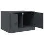 Mesa de centro acero gris antracita 67x50x44 cm de vidaXL, Mesas de centro - Ref: Foro24-841729, Precio: 70,02 €, Descuento: %