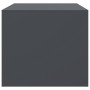 Mesa de centro acero gris antracita 67x50x44 cm de vidaXL, Mesas de centro - Ref: Foro24-841729, Precio: 70,68 €, Descuento: %