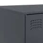 Mesa de centro acero gris antracita 67x50x44 cm de vidaXL, Mesas de centro - Ref: Foro24-841729, Precio: 70,02 €, Descuento: %