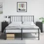 Mesitas de noche 2 unidades acero negro 34,5x39x62 cm de vidaXL, Mesitas de noche - Ref: Foro24-841776, Precio: 131,88 €, Des...