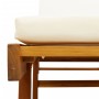 Tumbonas con cojines 2 uds madera maciza de acacia 200x68x83 cm de vidaXL, Tumbonas - Ref: Foro24-3206372, Precio: 471,11 €, ...