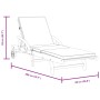 Tumbonas con cojines 2 uds madera maciza de acacia 200x68x83 cm de vidaXL, Tumbonas - Ref: Foro24-3206372, Precio: 471,11 €, ...