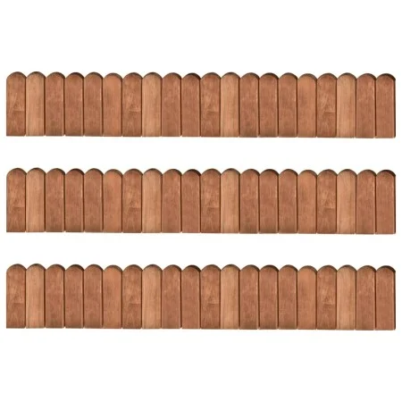 Garden edging rolls 3 pcs impregnated pine wood 120 cm by vidaXL, Garden edging and edging - Ref: Foro24-3053645, Price: 46,4...