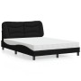 Cama con colchón tela negro 120x200 cm de vidaXL, Camas y somieres - Ref: Foro24-3208522, Precio: 353,22 €, Descuento: %