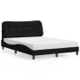 Cama con colchón tela negro 140x200 cm de vidaXL, Camas y somieres - Ref: Foro24-3208536, Precio: 410,02 €, Descuento: %