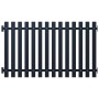 Panel de valla acero recubrimiento polvo antracita 170,5x150 cm de vidaXL, Paneles de vallas - Ref: Foro24-146478, Precio: 18...
