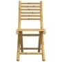 Sillas de jardín plegables 4 unidades bambú 43x54x88 cm de vidaXL, Sillas de jardín - Ref: Foro24-3278517, Precio: 269,21 €, ...