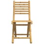 Sillas de jardín plegables 4 unidades bambú 43x54x88 cm de vidaXL, Sillas de jardín - Ref: Foro24-3278517, Precio: 272,19 €, ...