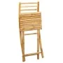Sillas de jardín plegables 4 unidades bambú 43x54x88 cm de vidaXL, Sillas de jardín - Ref: Foro24-3278517, Precio: 269,21 €, ...