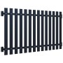 Panel de valla acero recubrimiento polvo antracita 170,5x150 cm de vidaXL, Paneles de vallas - Ref: Foro24-146478, Precio: 18...