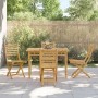 Juego de comedor de jardín 5 piezas bambú de vidaXL, Conjuntos de jardín - Ref: Foro24-3278520, Precio: 369,62 €, Descuento: %