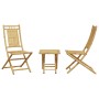 Juego de mesa y sillas de jardín 3 piezas bambú de vidaXL, Conjuntos de jardín - Ref: Foro24-3278522, Precio: 176,35 €, Descu...