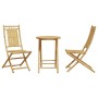 Juego de mesa y sillas de jardín 3 piezas bambú de vidaXL, Conjuntos de jardín - Ref: Foro24-3278534, Precio: 194,99 €, Descu...