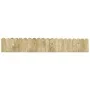 Rollos de borde de jardín 2 uds madera pino impregnada 120 cm by vidaXL, Garden edging and edging - Ref: Foro24-3053642, Pric...
