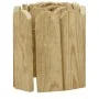 Rollos de borde de jardín 2 uds madera pino impregnada 120 cm by vidaXL, Garden edging and edging - Ref: Foro24-3053642, Pric...