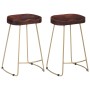 Taburetes de cocina gavin 2 unidades madera maciza de mango de vidaXL, Taburetes de cocina - Ref: Foro24-247833, Precio: 94,2...