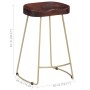 Taburetes de cocina gavin 2 unidades madera maciza de mango de vidaXL, Taburetes de cocina - Ref: Foro24-247833, Precio: 94,2...