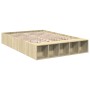 Estructura de cama madera de ingeniería roble Sonoma 120x190 cm de vidaXL, Camas y somieres - Ref: Foro24-3280596, Precio: 12...