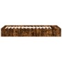 Estructura de cama madera de ingeniería roble ahumado 90x200 cm de vidaXL, Camas y somieres - Ref: Foro24-3280612, Precio: 10...